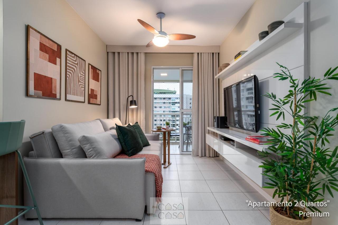 2 Quartos Com Varanda A 300M Riocentro Wi-Fi 120Mbps E Cozinha Completa - Condominio Com Piscina, Estacionamento, Portaria 24H E Parquinho Infantil - Apartamento Indicado Para Grupos, Hospedes A Trabalho E Criancas Rio de Janeiro Ngoại thất bức ảnh