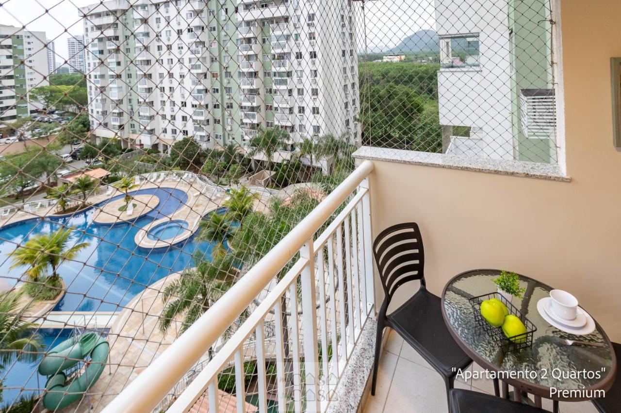 2 Quartos Com Varanda A 300M Riocentro Wi-Fi 120Mbps E Cozinha Completa - Condominio Com Piscina, Estacionamento, Portaria 24H E Parquinho Infantil - Apartamento Indicado Para Grupos, Hospedes A Trabalho E Criancas Rio de Janeiro Ngoại thất bức ảnh