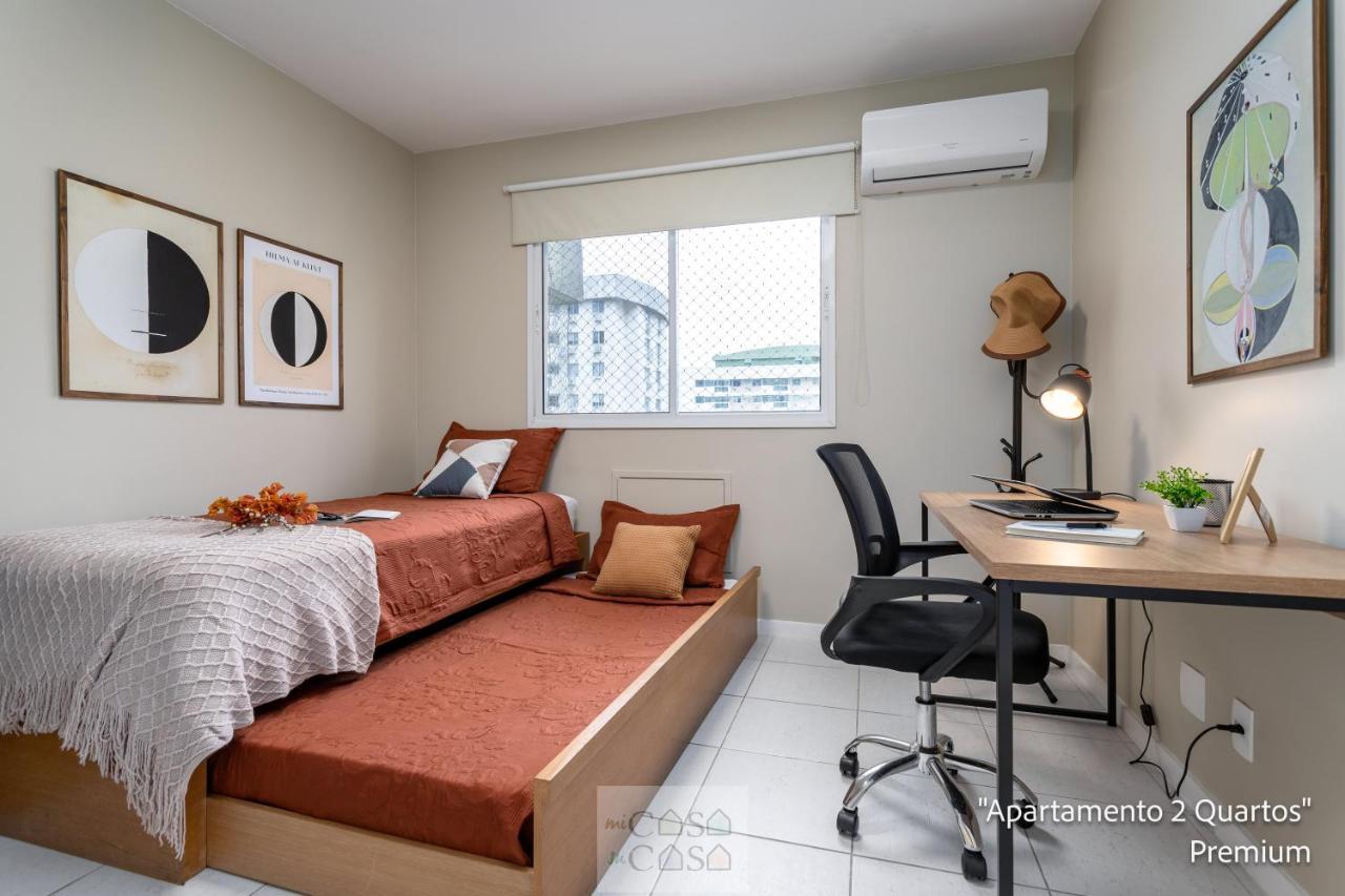 2 Quartos Com Varanda A 300M Riocentro Wi-Fi 120Mbps E Cozinha Completa - Condominio Com Piscina, Estacionamento, Portaria 24H E Parquinho Infantil - Apartamento Indicado Para Grupos, Hospedes A Trabalho E Criancas Rio de Janeiro Ngoại thất bức ảnh