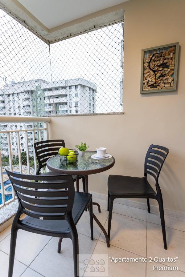 2 Quartos Com Varanda A 300M Riocentro Wi-Fi 120Mbps E Cozinha Completa - Condominio Com Piscina, Estacionamento, Portaria 24H E Parquinho Infantil - Apartamento Indicado Para Grupos, Hospedes A Trabalho E Criancas Rio de Janeiro Ngoại thất bức ảnh