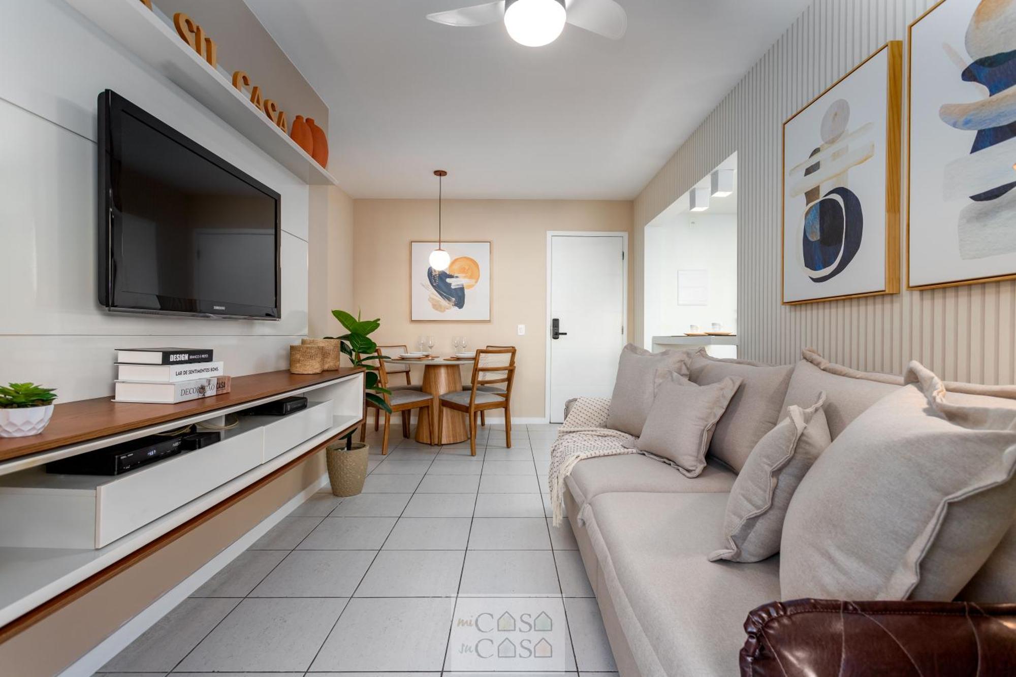 2 Quartos Com Varanda A 300M Riocentro Wi-Fi 120Mbps E Cozinha Completa - Condominio Com Piscina, Estacionamento, Portaria 24H E Parquinho Infantil - Apartamento Indicado Para Grupos, Hospedes A Trabalho E Criancas Rio de Janeiro Phòng bức ảnh